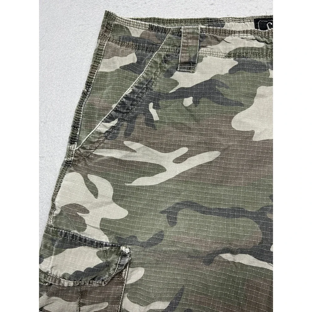 CSG Cargo Shorts Ripstop Camouflage Green 38 Mens